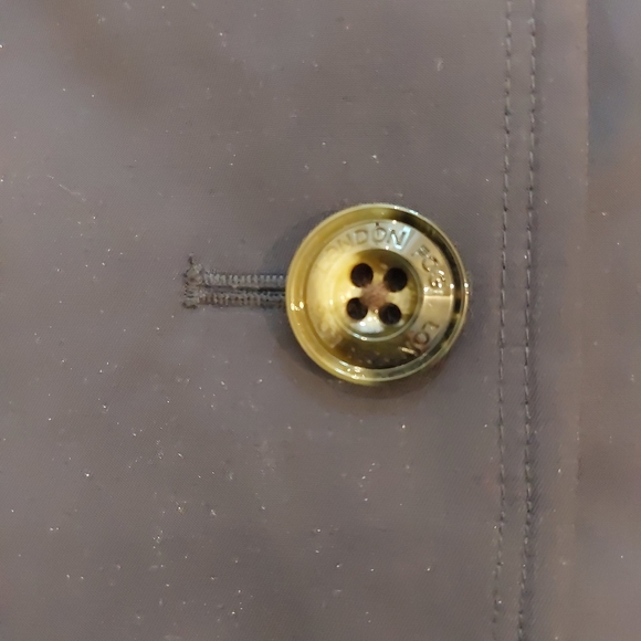 London fog trench coat with hood size M - Picture 5 of 8